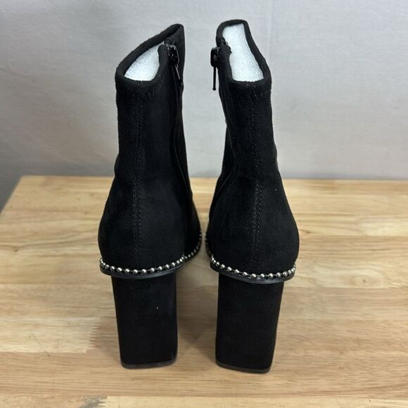 Bar III Laynee Block-Heel Dress Booties- Black MC- Size 8.5 M NIB - Picture 3 of 8